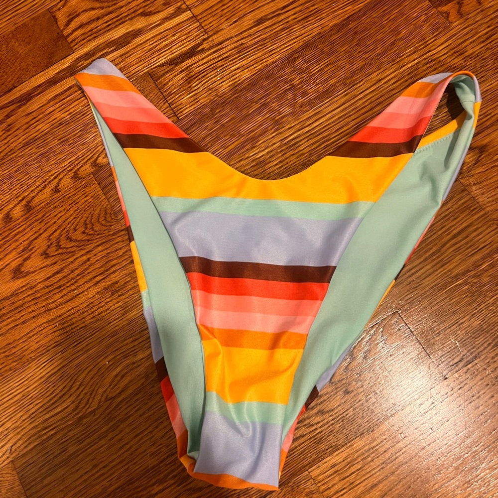 Aerie Vibrant Yellow and Orange Bikini bottoms
